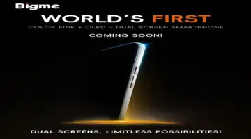 Bigme HiBreak Dual – الهاتف الذكي ذو الشاشة المزدوجة سيطرح قريبًا